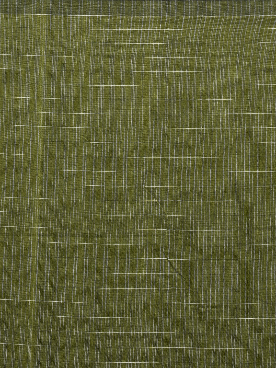 EMERALD GRACE (BENGAL HANDLOOM COTTON BLEND SAREE)