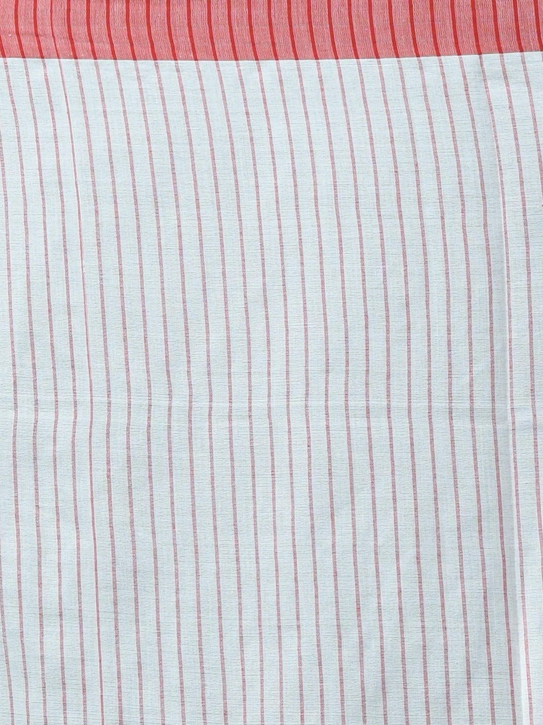 IVORY STRIPES (BENGAL HANDLOOM COTTON BLEND SAREE)