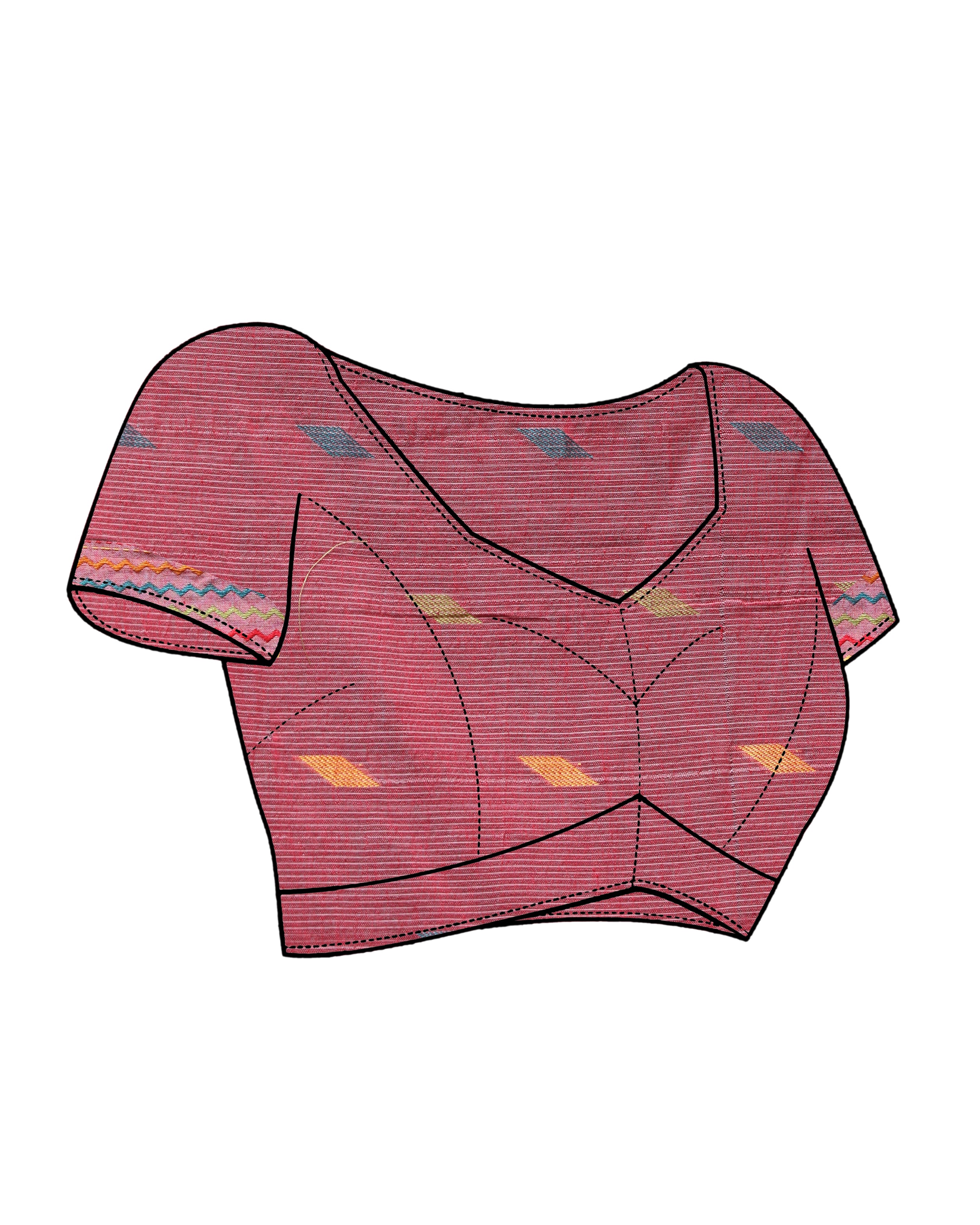 EMERALD CRAFT (HANDLOOM 100% PURE COTTON SAREE)