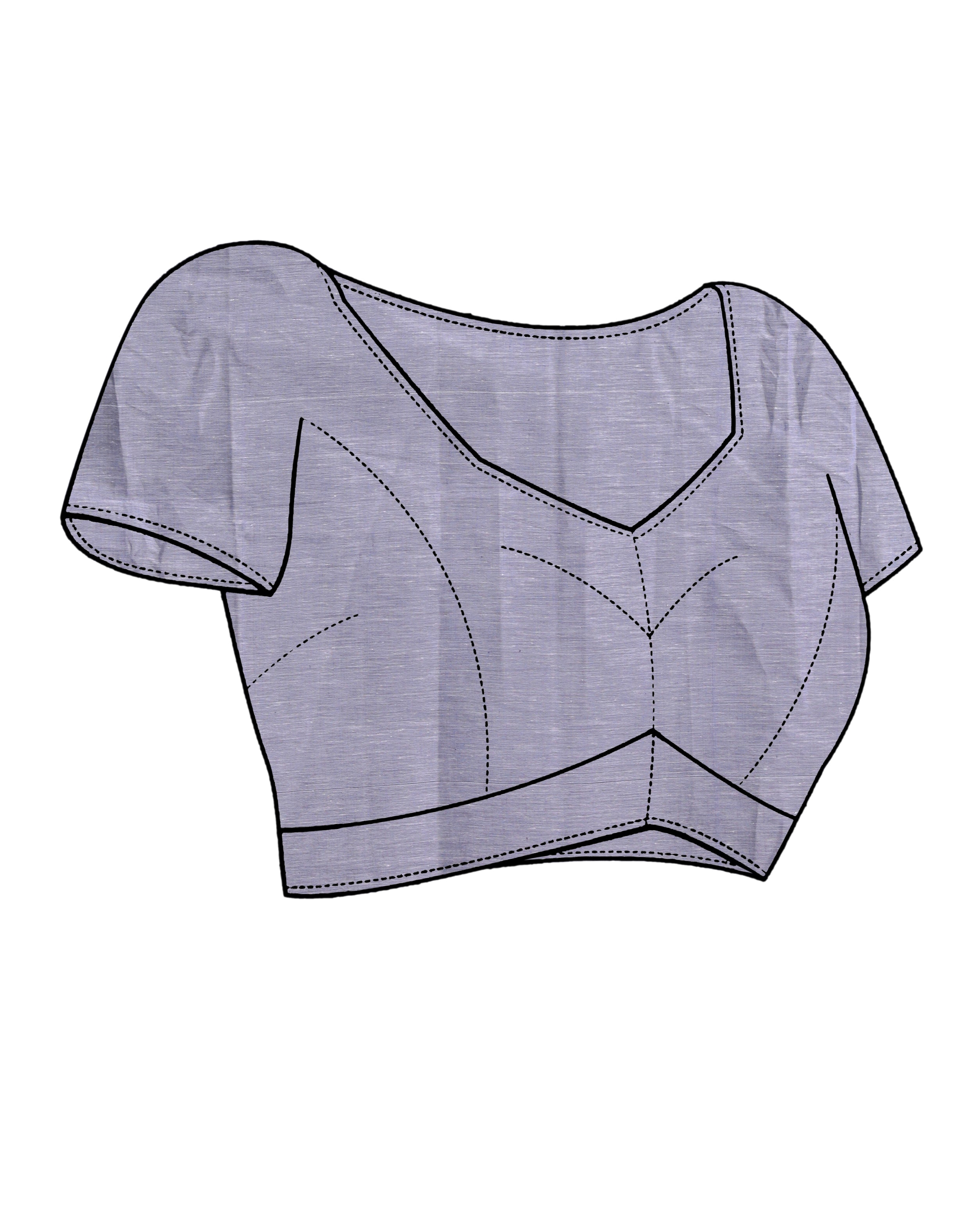 TIMELESS GRACE (HANDLOOM 100% PURE COTTON SAREE)