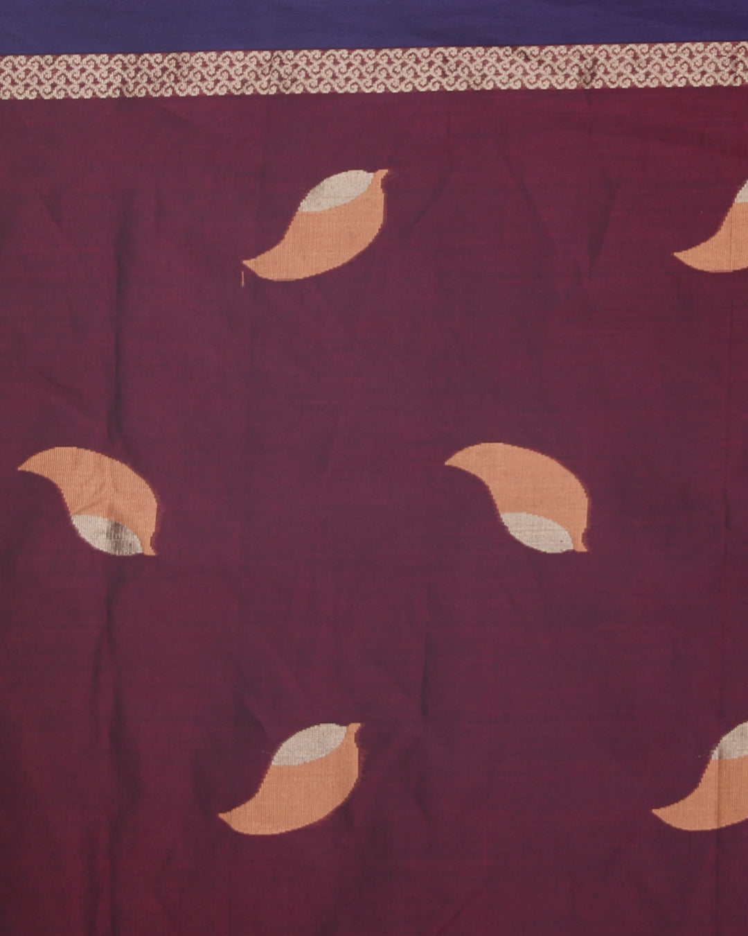 MAJESTIC BLUE (HANDLOOM 100% PURE COTTON SAREE)