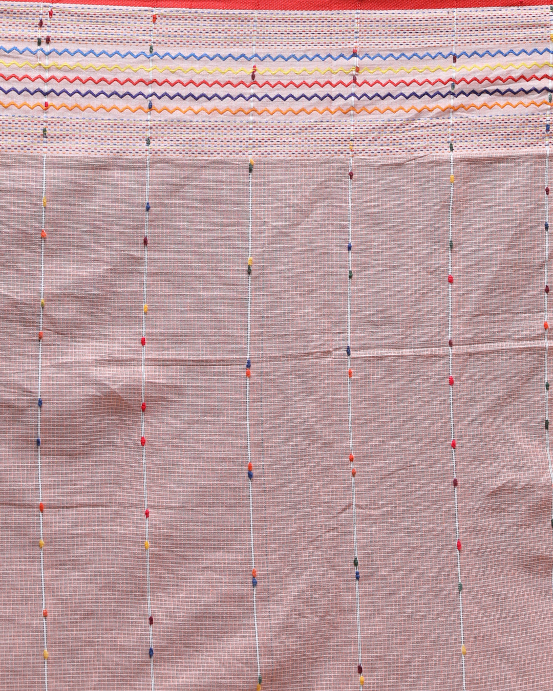 PEACH SERENITY (KOTA SAREE)