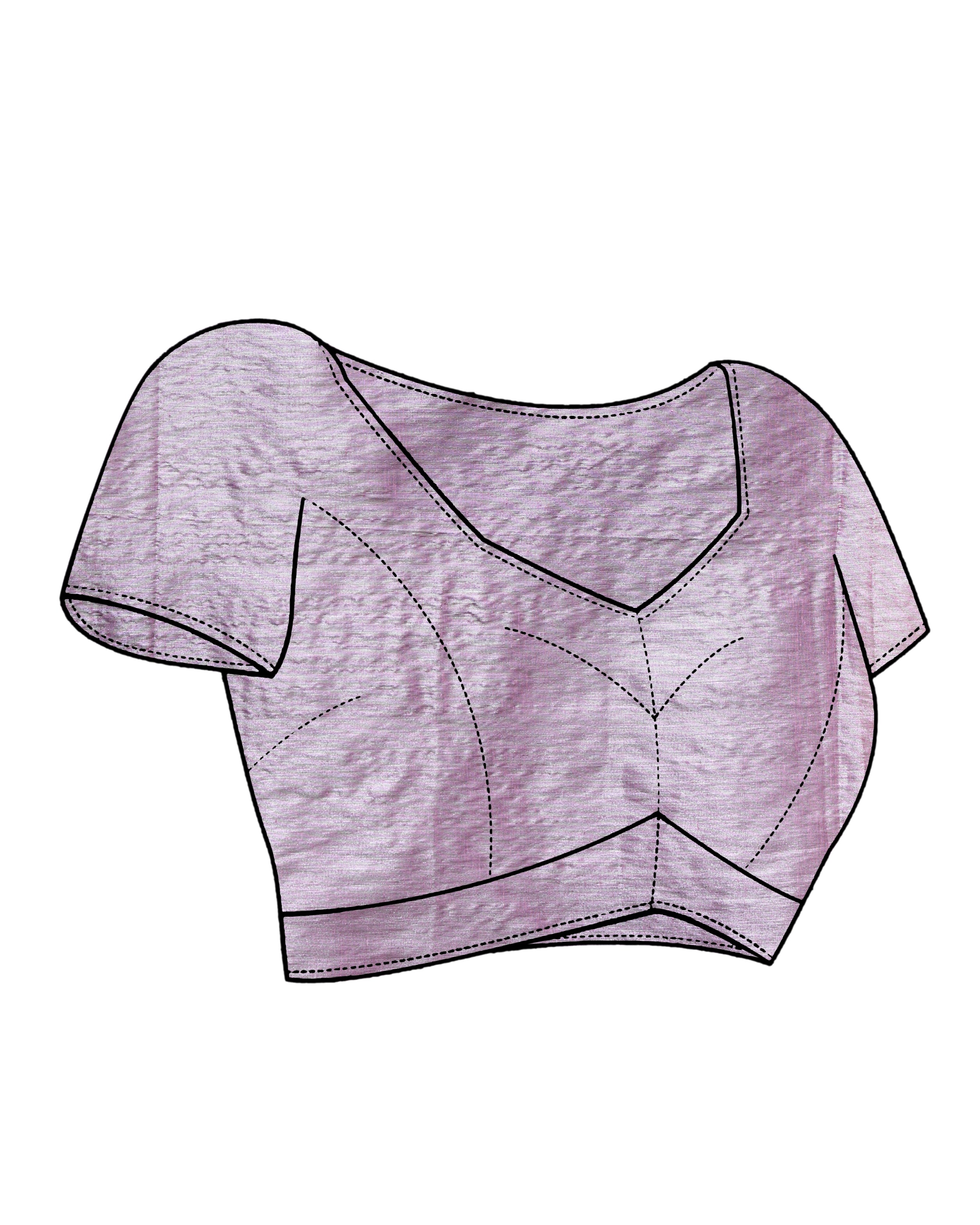 BLUSH CELEBRATION (HANDLOOM COTTON BLEND SAREE)