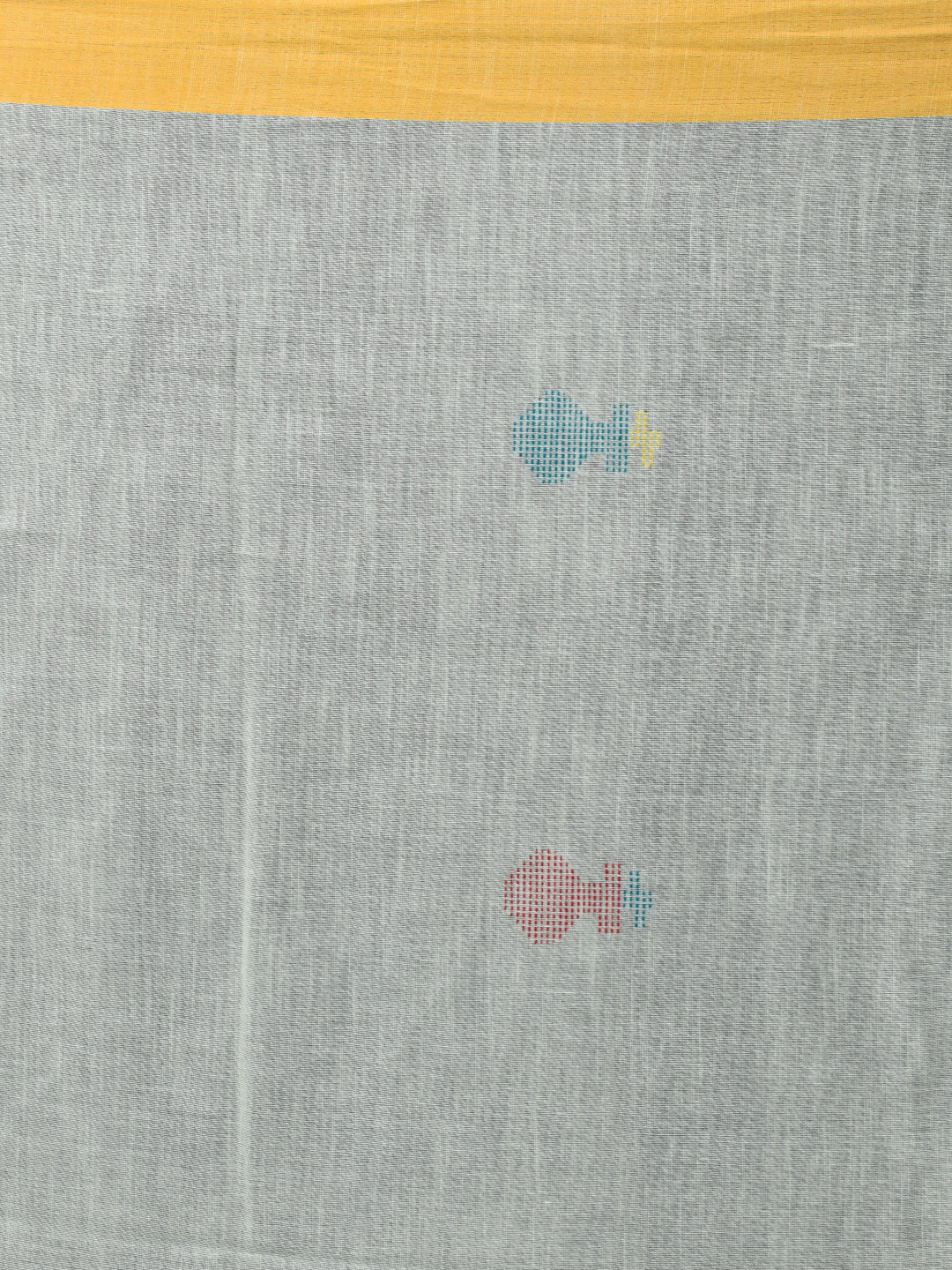 IVORY WEAVE (HANDLOOM 100% PURE COTTON SAREE)