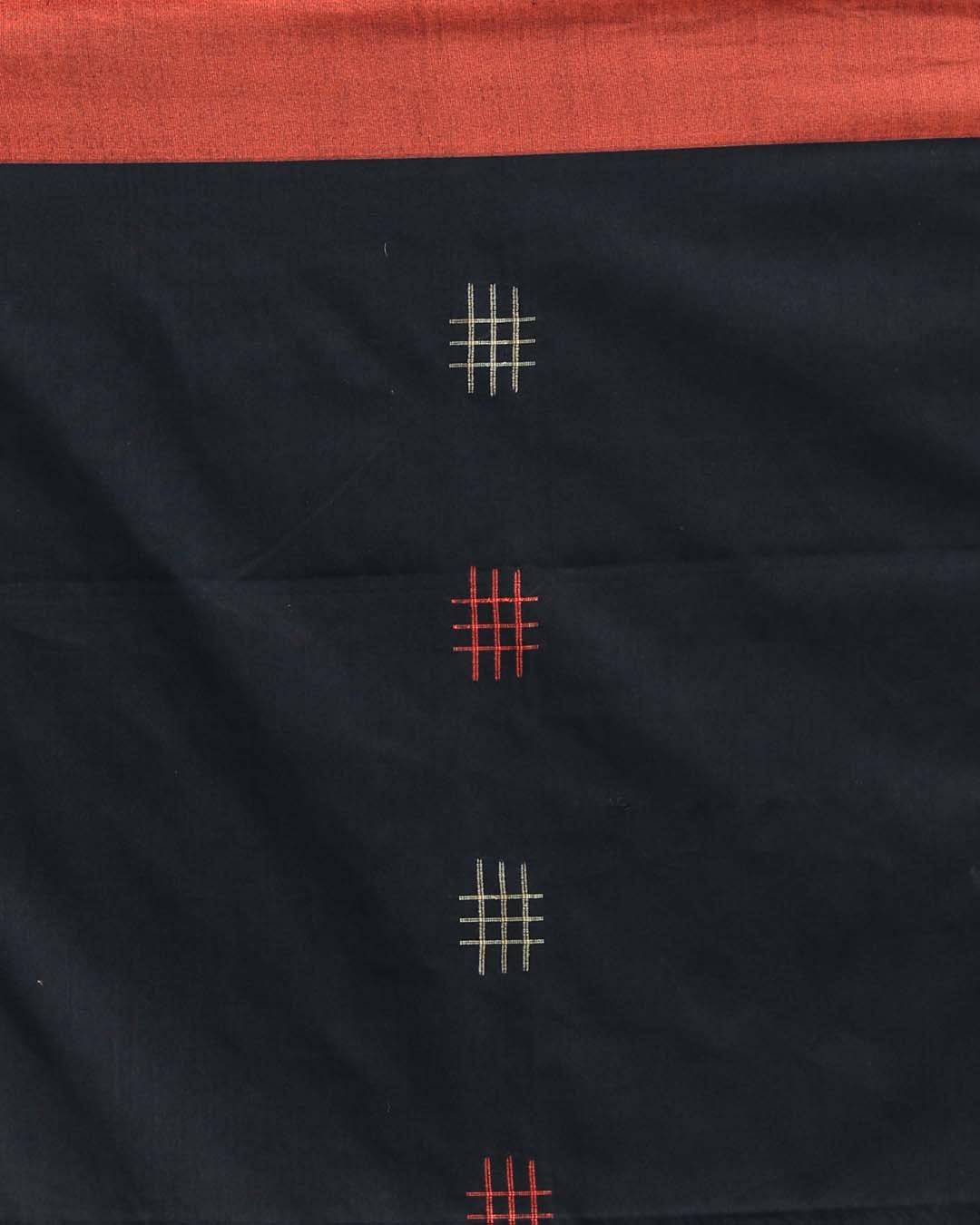 MIDNIGHT WEAVE (IKAT 100% PURE COTTON SAREE)