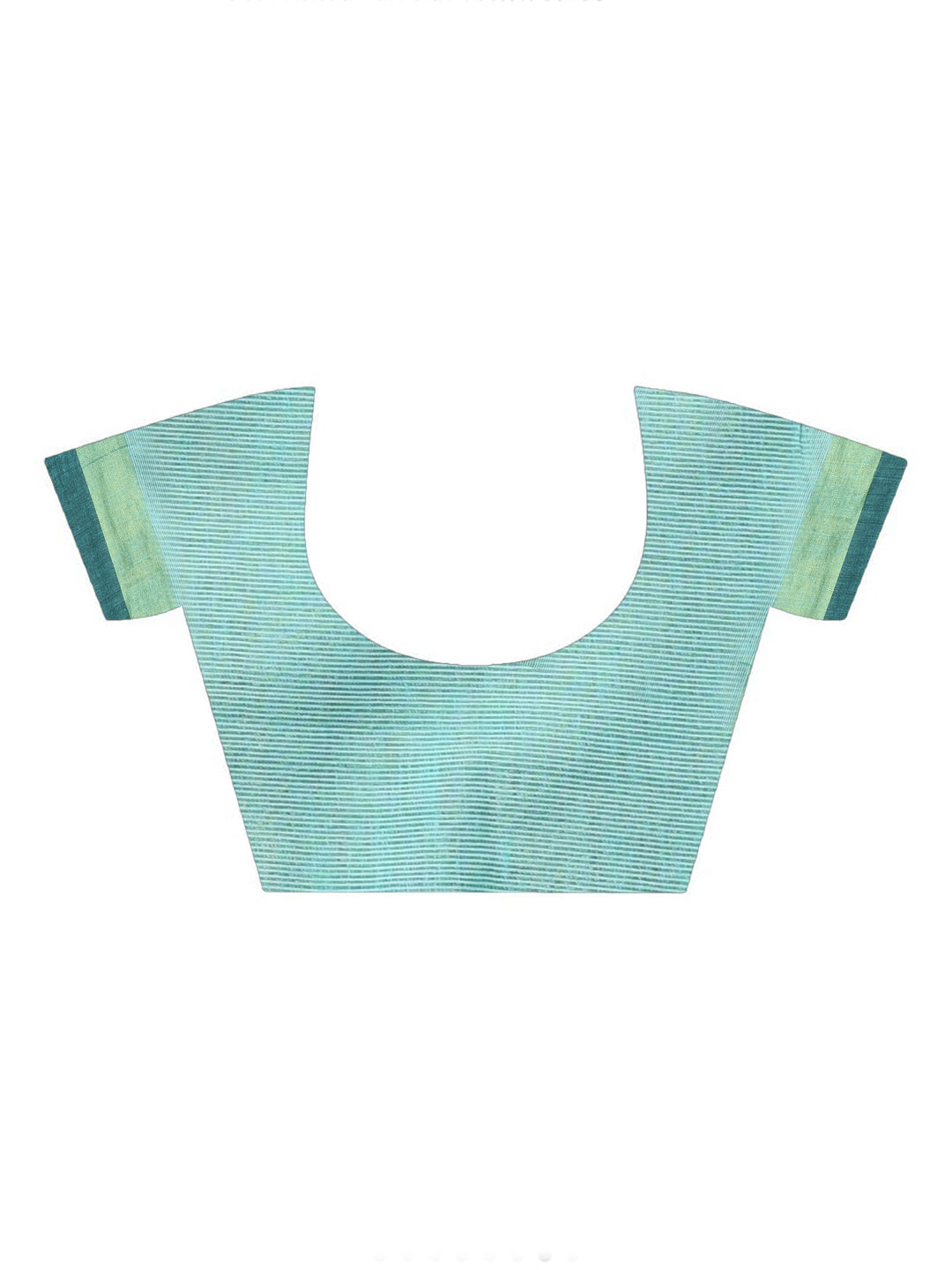 AZURE GRACE (HANDLOOM 100% PURE COTTON SAREE)