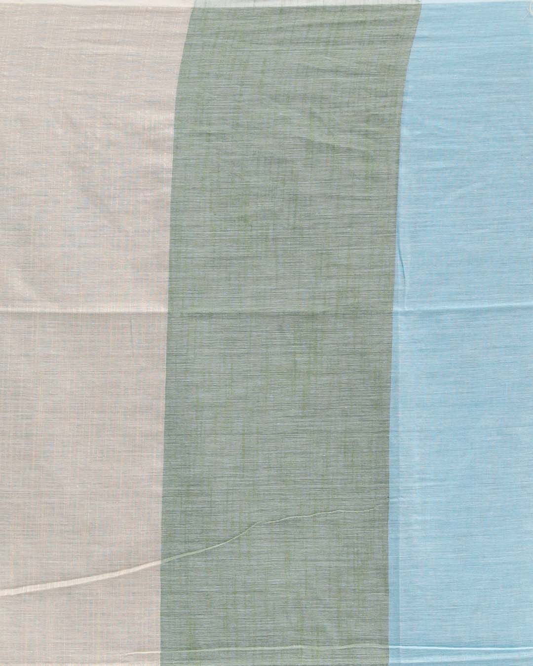 RAINBOW STRIPES (BENGAL HANDLOOM 100% PURE COTTON SAREE)