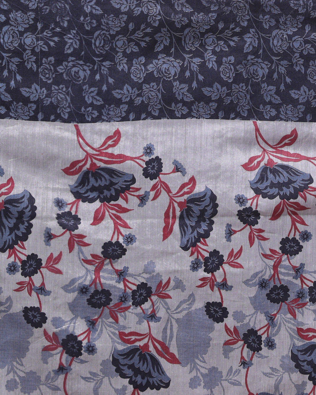 NOIR ECHO (HANDLOOM POLYESTER SAREE)