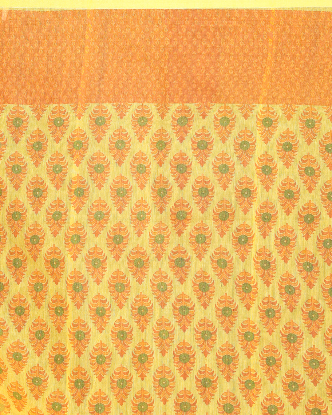 GOLDEN GLOW (HANDLOOM POLYESTER SAREE)