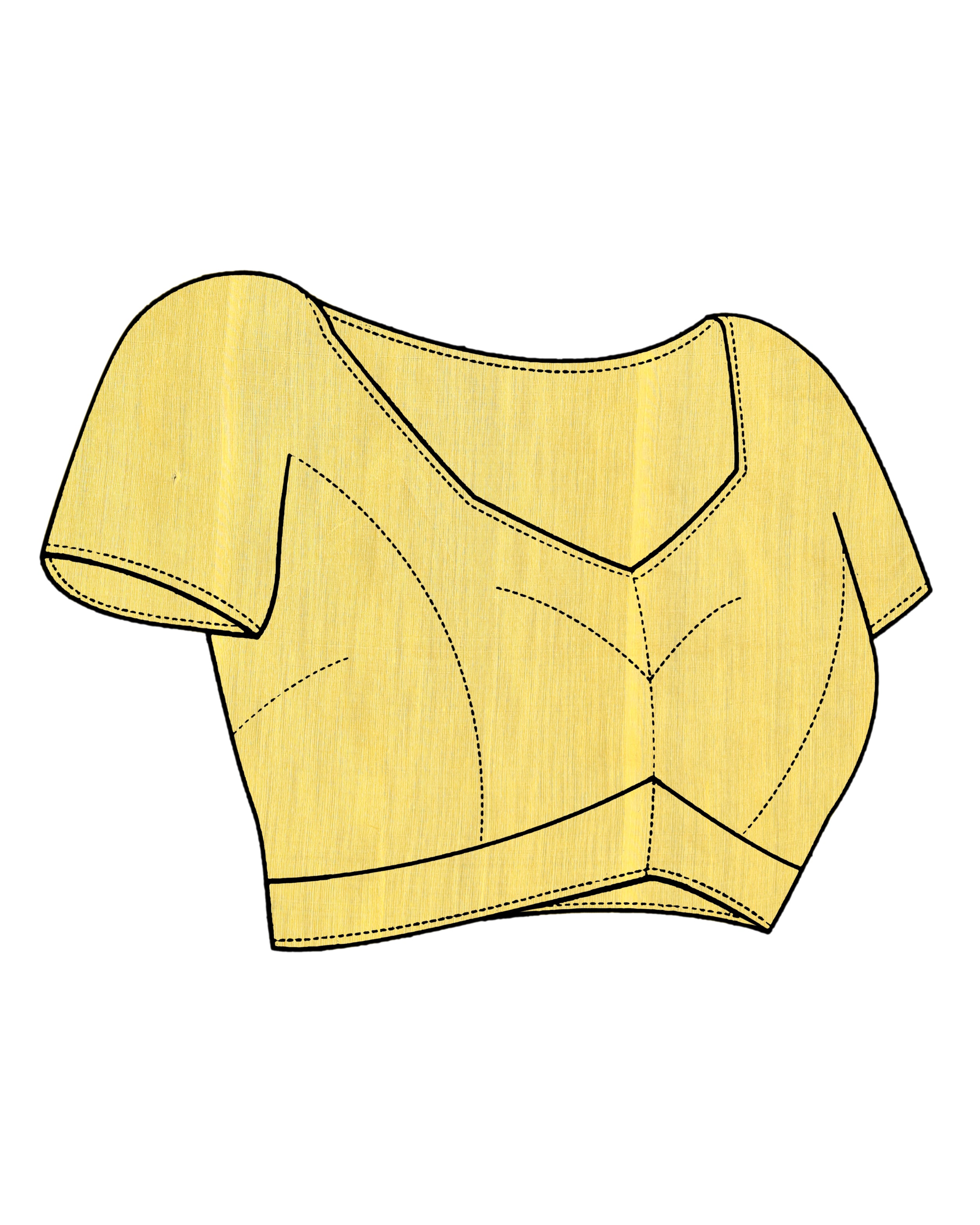 GOLDEN GLOW (HANDLOOM POLYESTER SAREE)