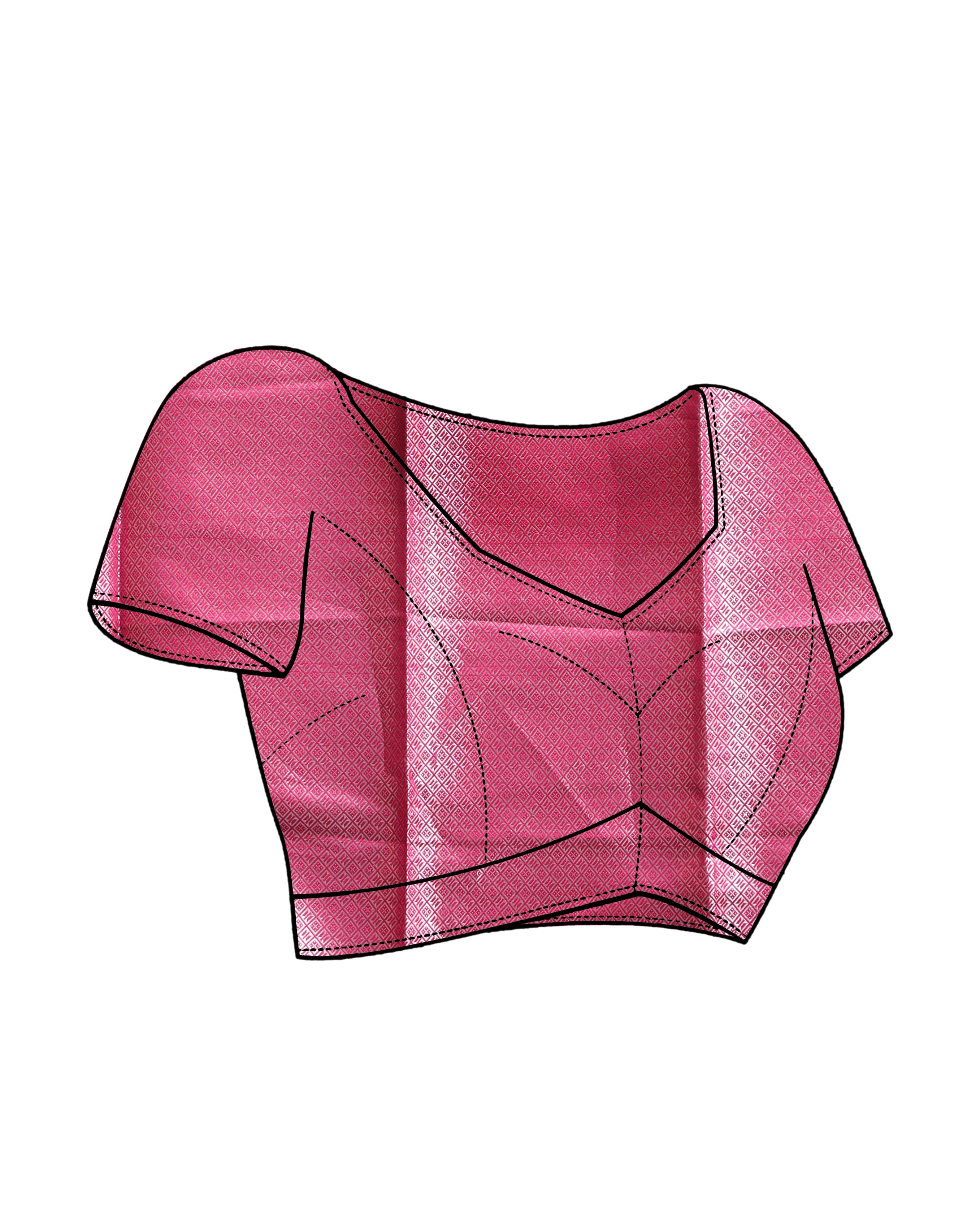 AZURE ELEGANCE (KANJEEVARAM ART SILK SAREE)