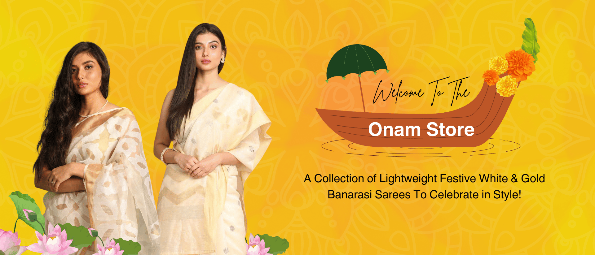 Celebrate the Festivities with a Splendid Onam Saree: Explore a Myriad of Choices at Indethnic