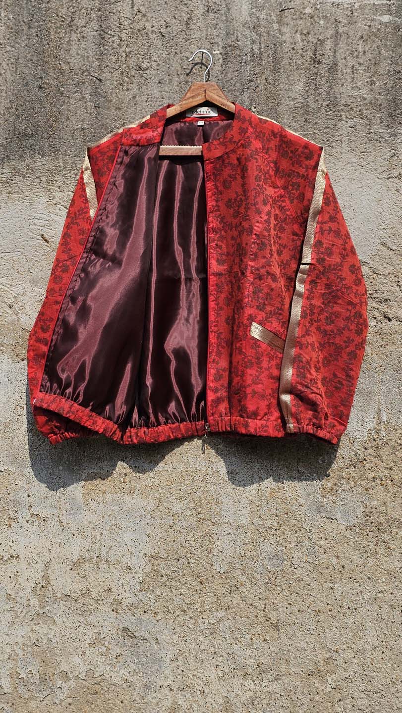Ruby Red - Bomber Jacket