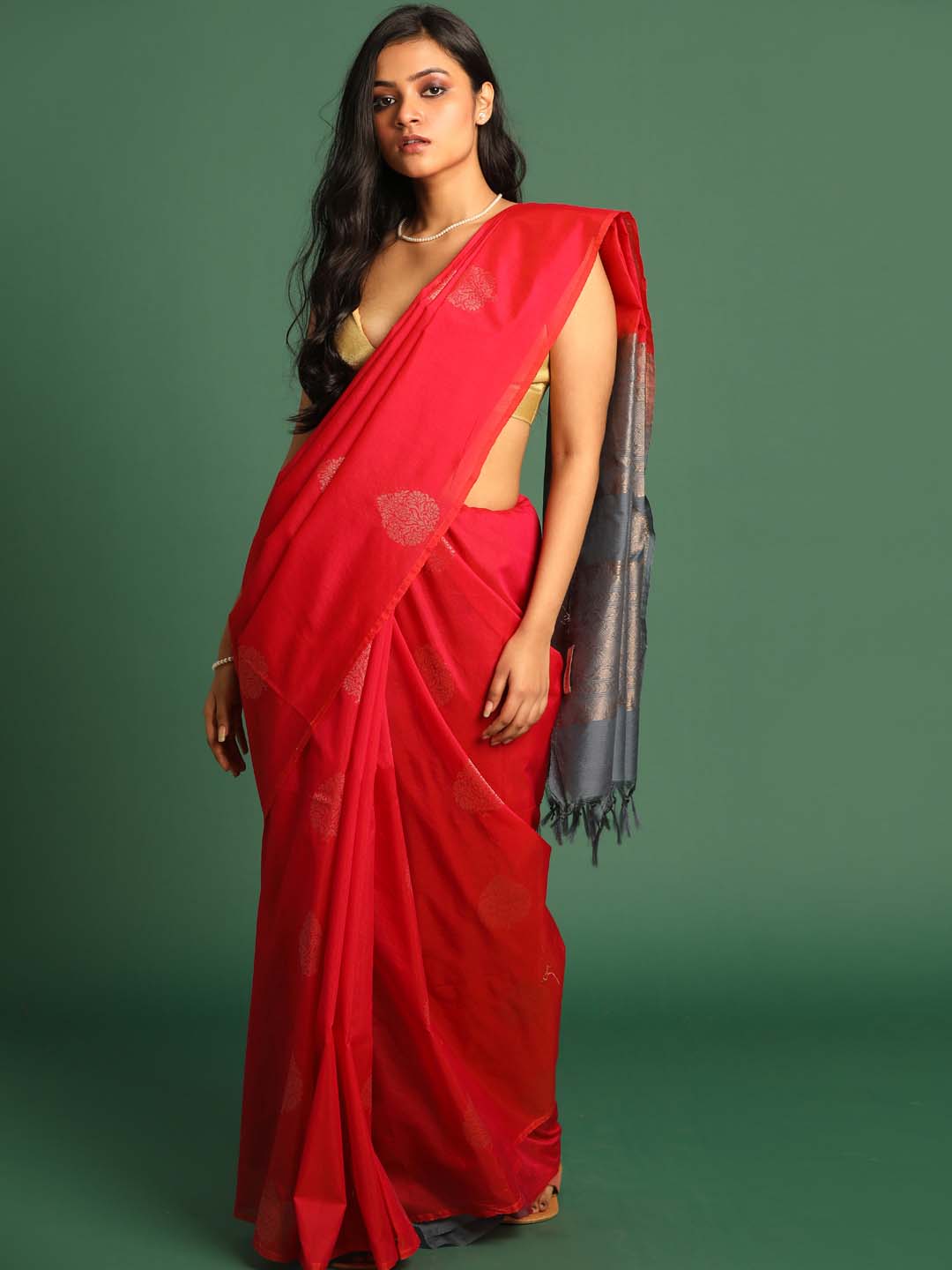 CRIMSON HERITAGE (SAREE)