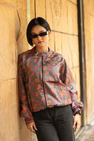 Shadow Bloom - Bomber Jacket