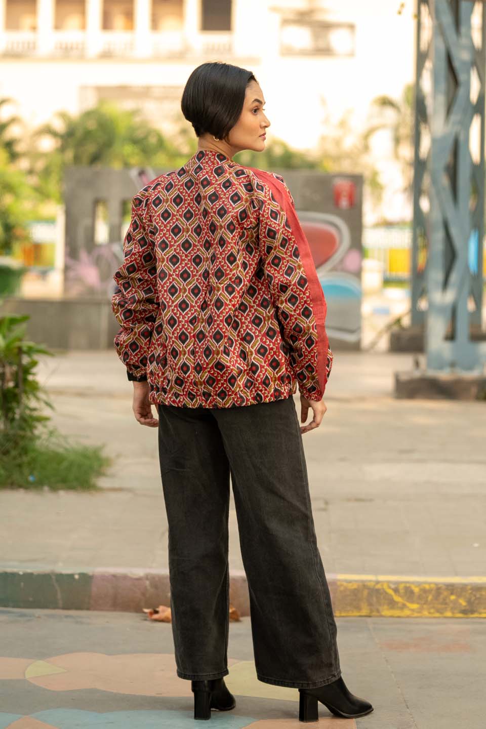 Saffron Prism - Bomber Jacket