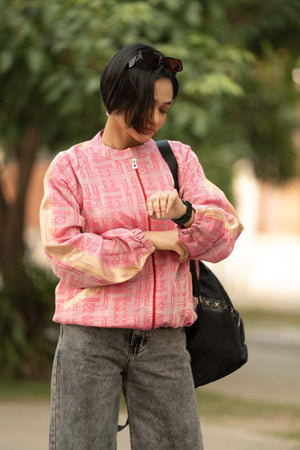Urban Grid - Bomber Jacket