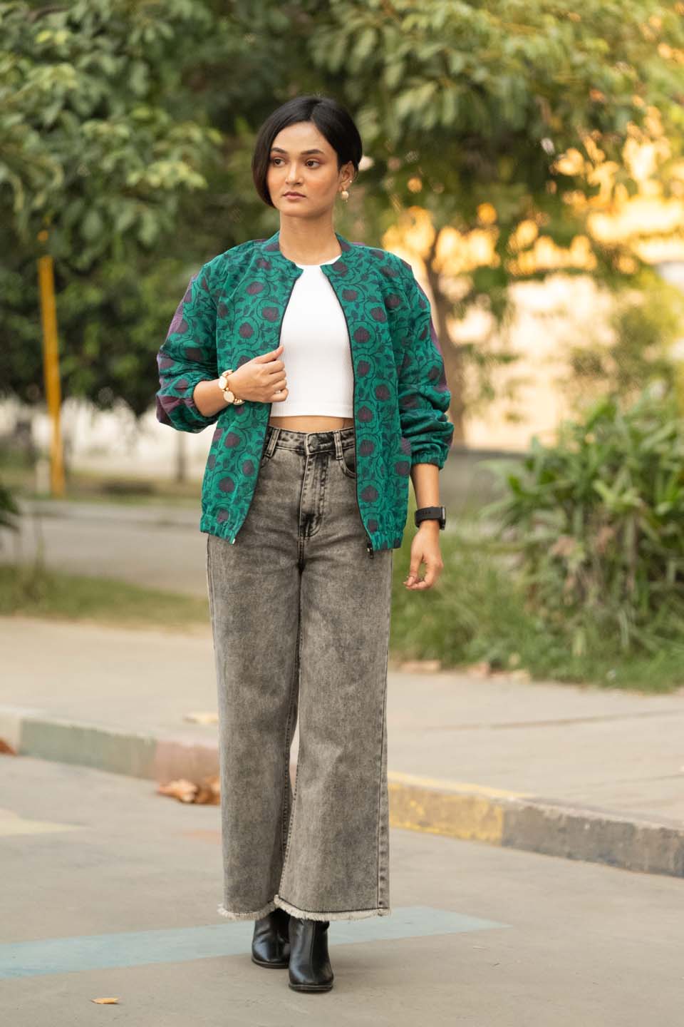 Twilight Garden - Bomber Jacket