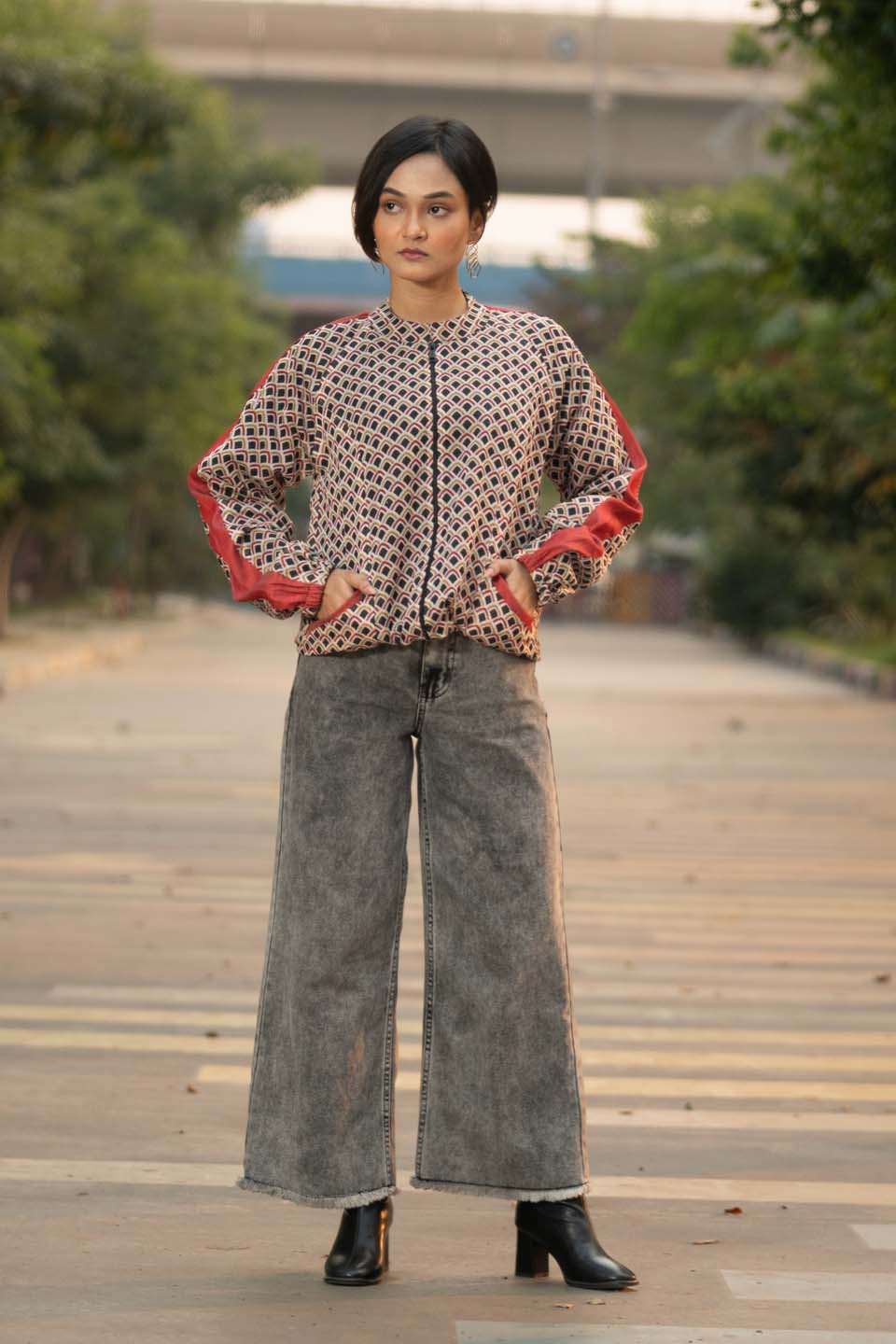 Terra Mosaic - Bomber Jacket