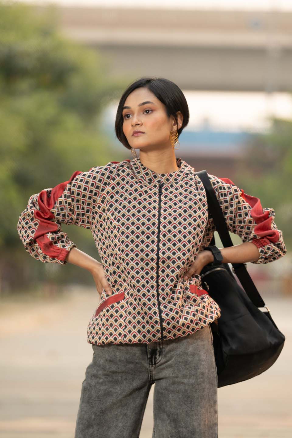 Terra Mosaic - Bomber Jacket