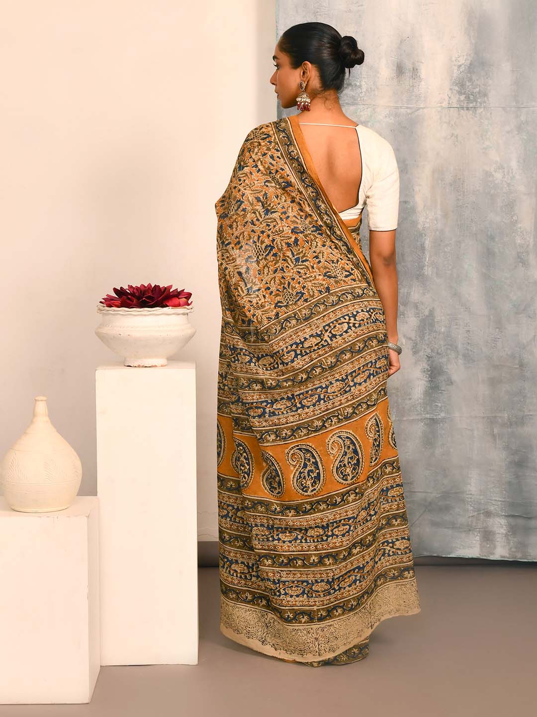 PHOOL KI KALAMKARI (SAREE)