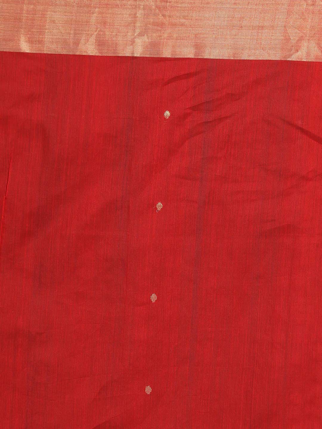 Indethnic Chanderi Handloom Silk Cotton Saree - Saree Detail View