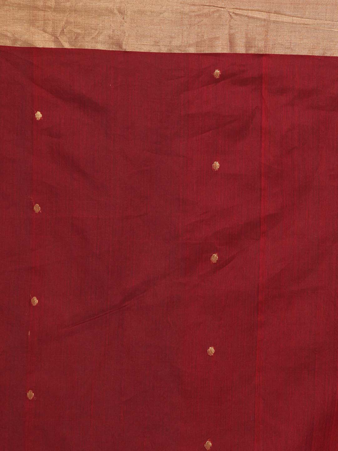 Indethnic Chanderi Handloom Silk Cotton Saree - Saree Detail View