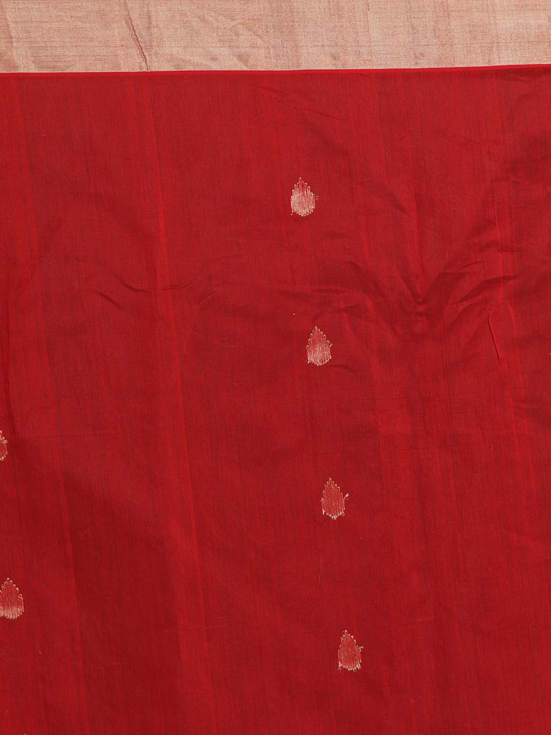 Indethnic Chanderi Handloom Silk Cotton Saree - Saree Detail View