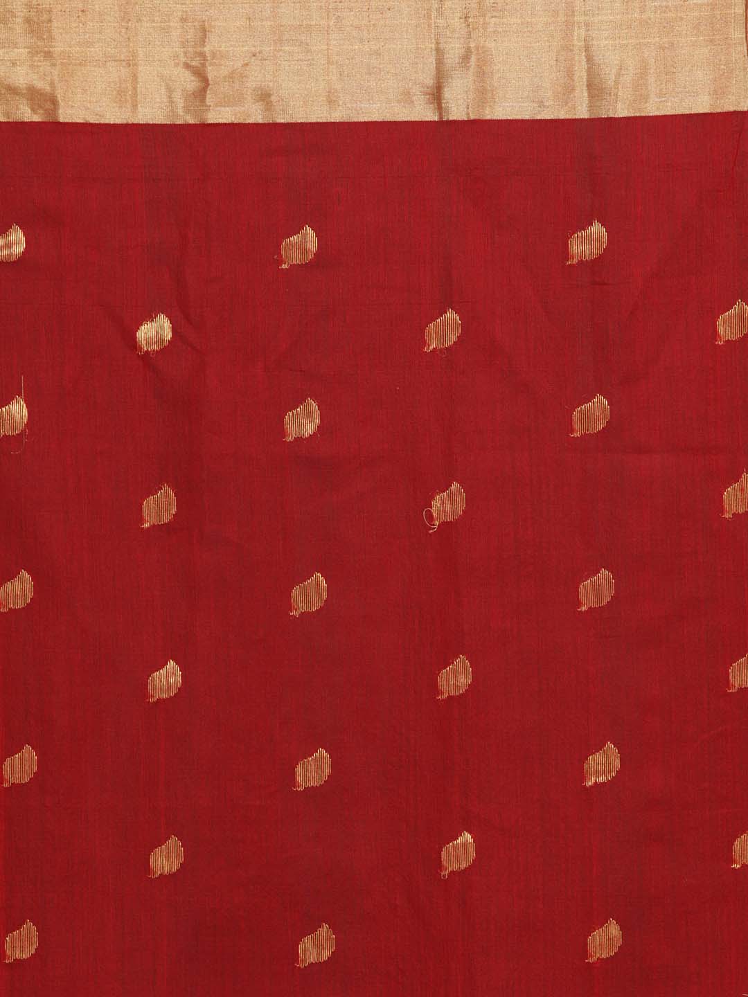 Indethnic Chanderi Handloom Silk Cotton Saree - Saree Detail View