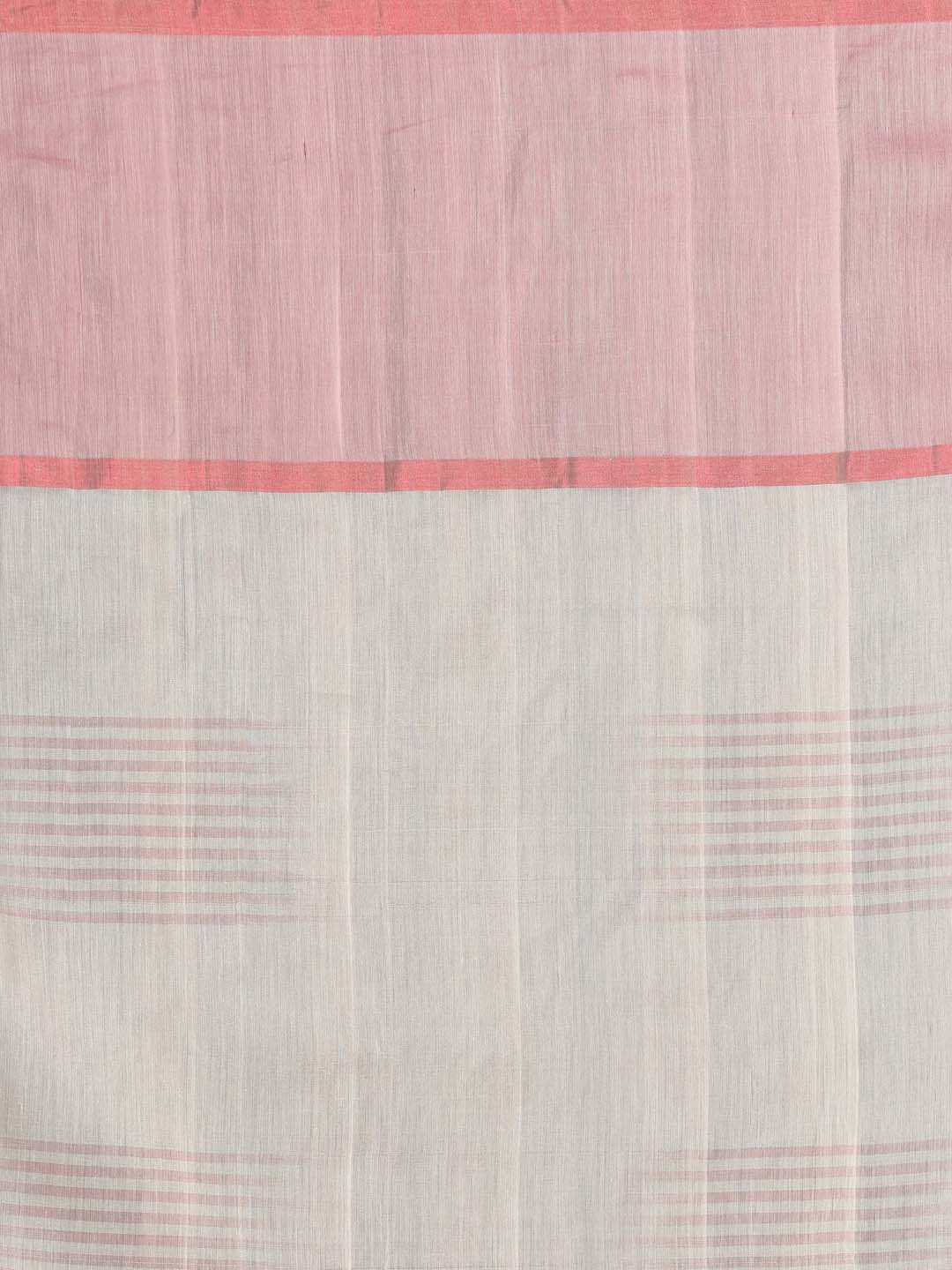 Indethnic Chanderi Handloom Silk Cotton Saree - Saree Detail View