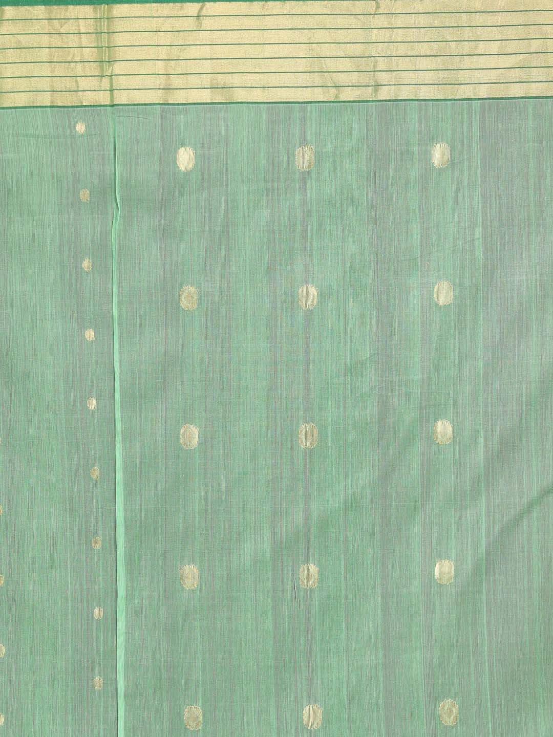 Indethnic Chanderi Handloom Silk Cotton Saree - Saree Detail View