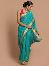 GULDASTE HARE RANG (CHANDERI SILK COTTON SAREE)