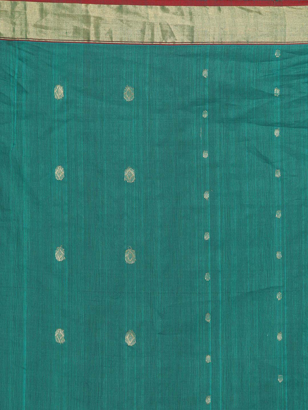 Indethnic Chanderi Handloom Silk Cotton Saree - Saree Detail View