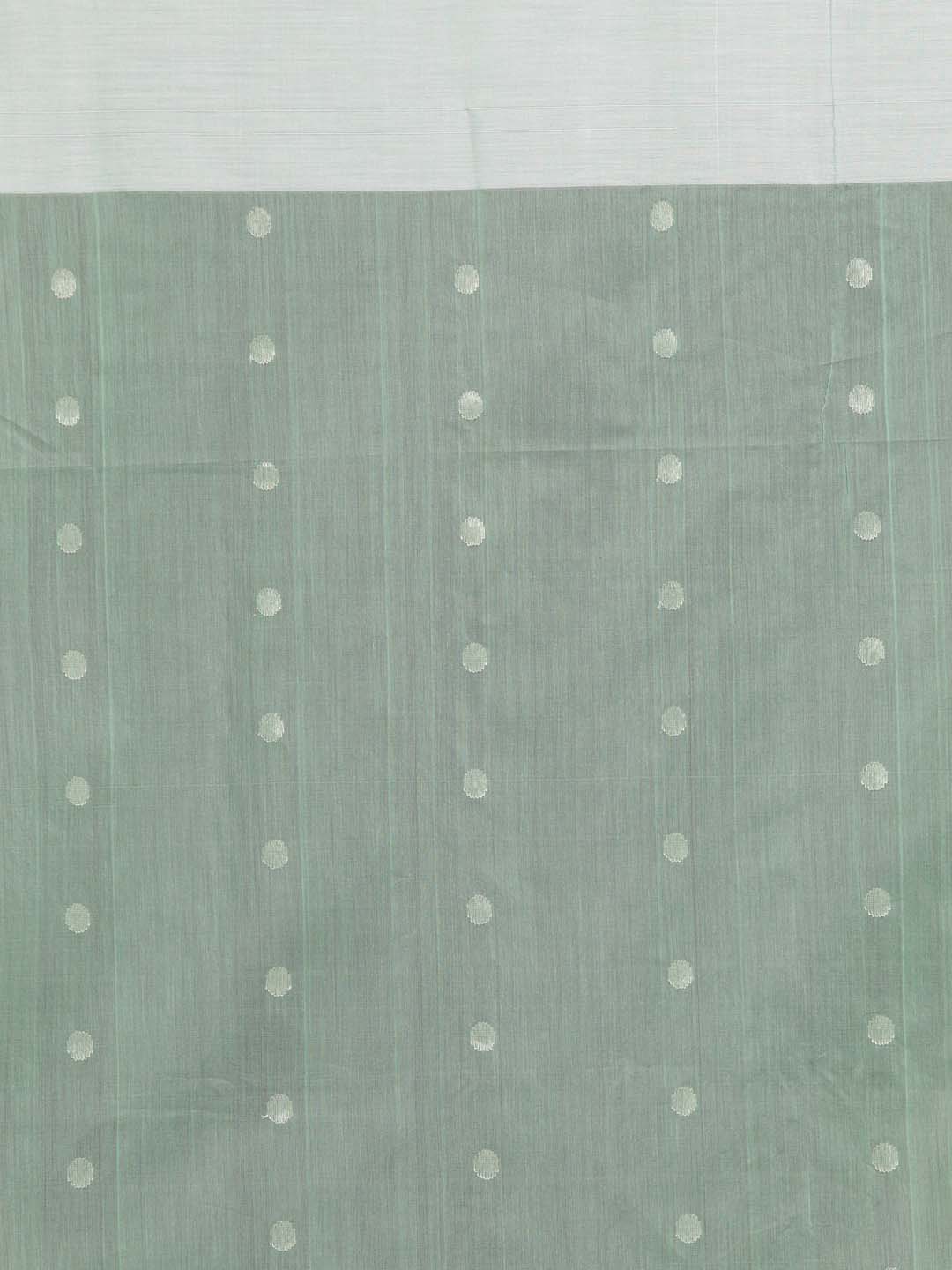 Indethnic Chanderi Handloom Silk Cotton Saree - Saree Detail View