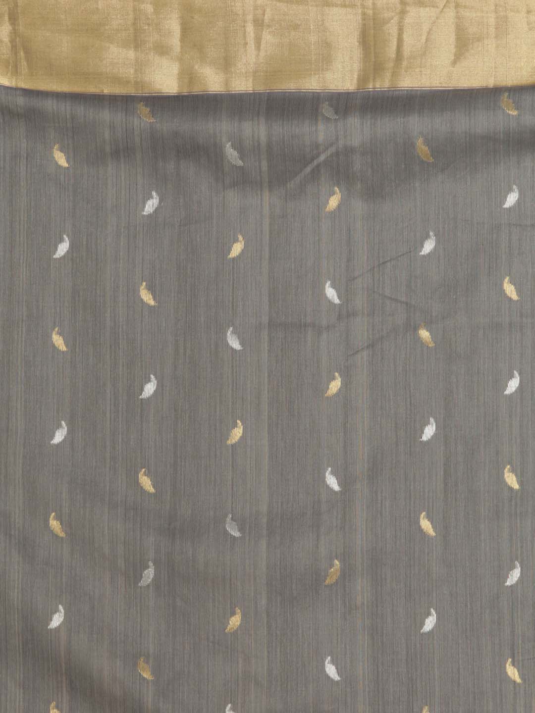 Indethnic Chanderi Handloom Silk Cotton Saree - Saree Detail View