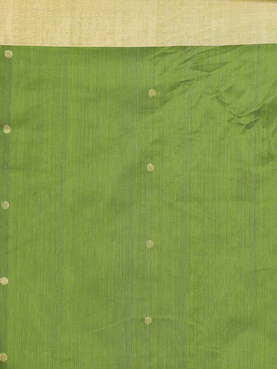 Indethnic Chanderi Handloom Silk Cotton Saree - Saree Detail View