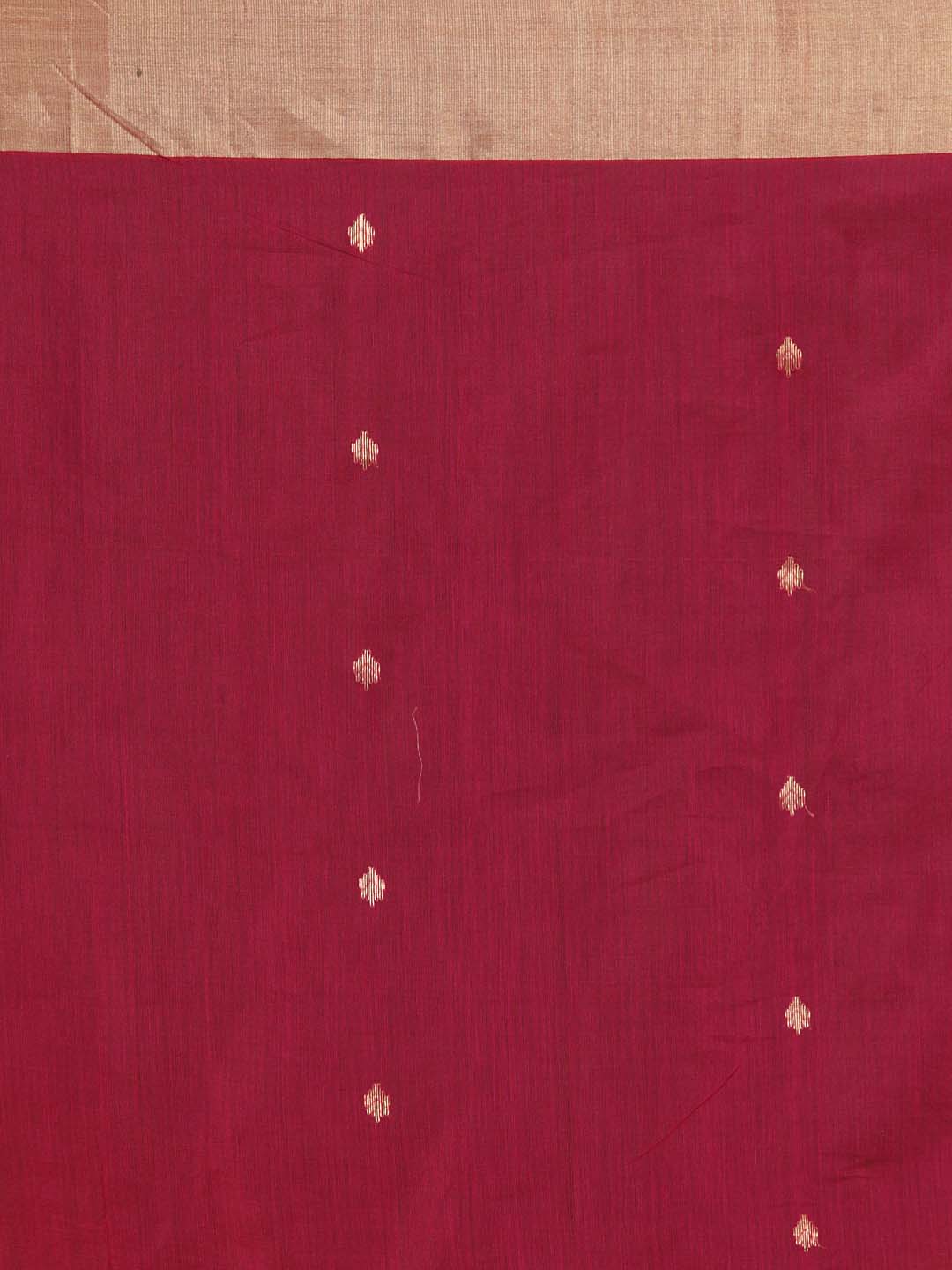 Indethnic Chanderi Handloom Silk Cotton Saree - Saree Detail View