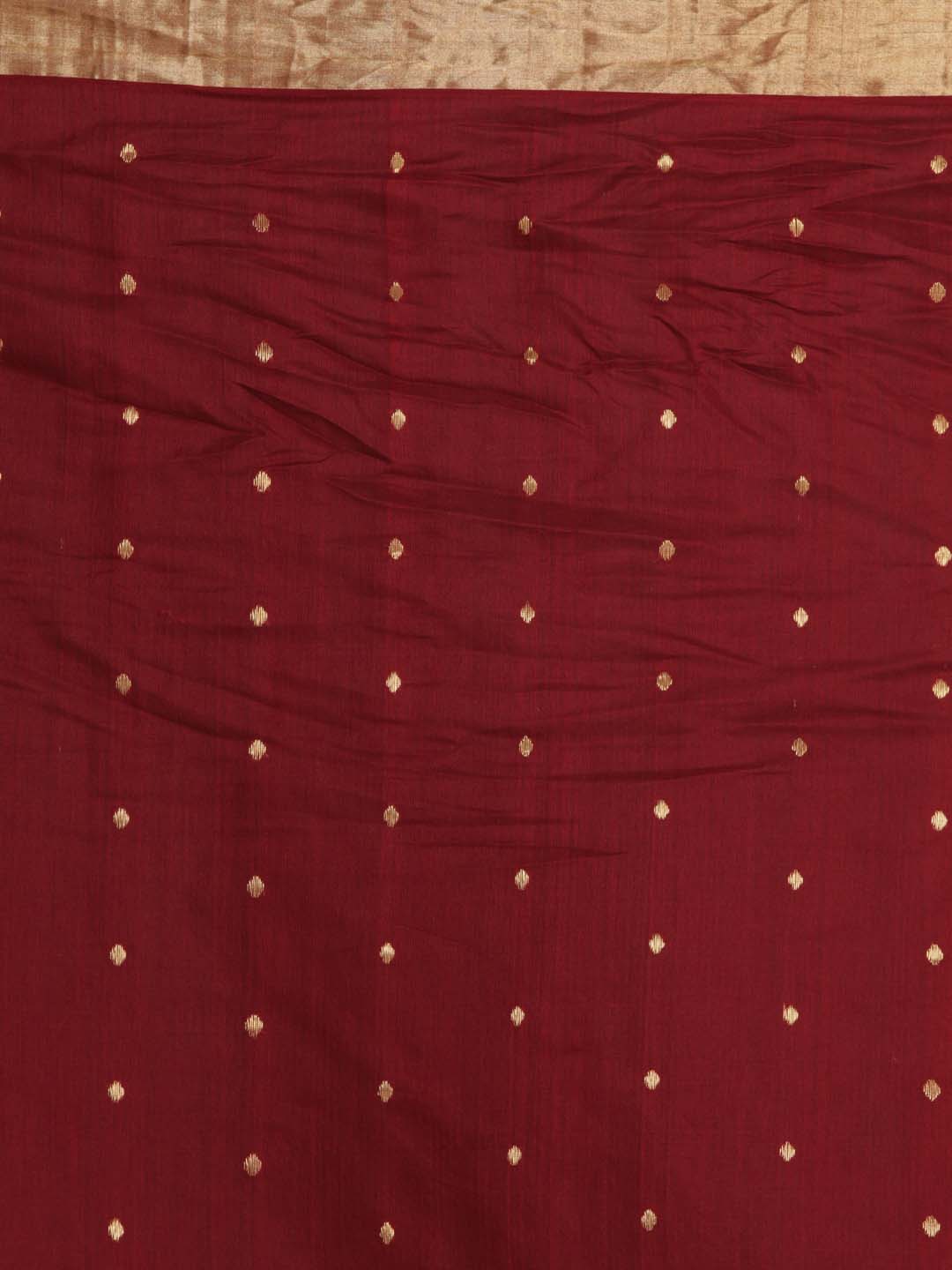 Indethnic Chanderi Handloom Silk Cotton Saree - Saree Detail View