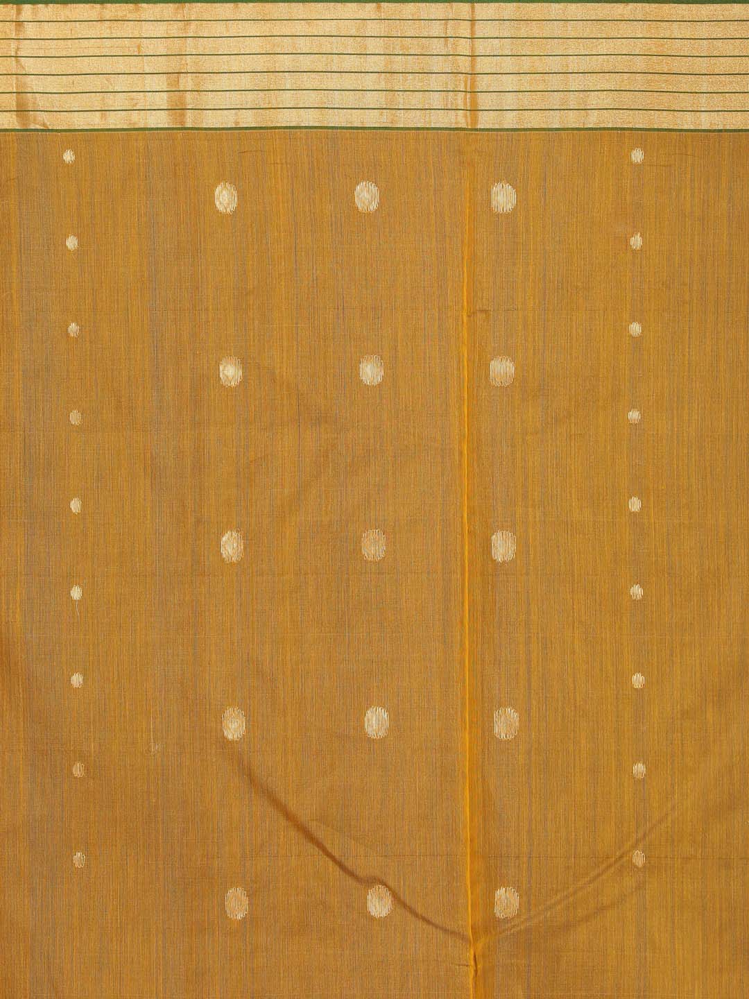 Indethnic Chanderi Handloom Silk Cotton Saree - Saree Detail View