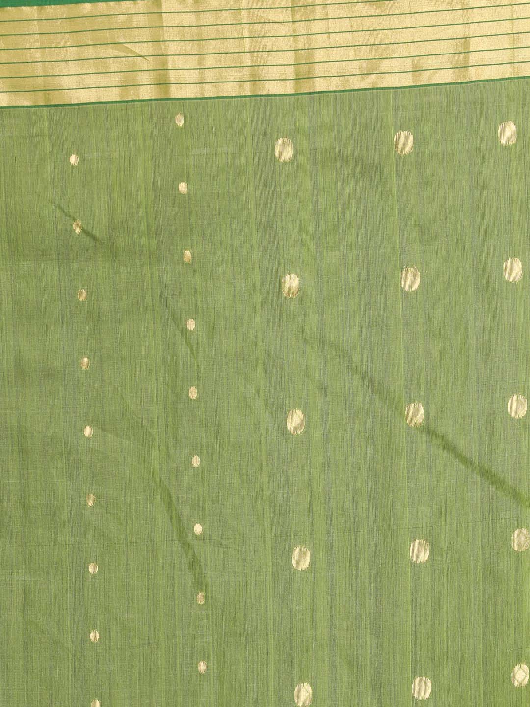 Indethnic Chanderi Handloom Silk Cotton Saree - Saree Detail View