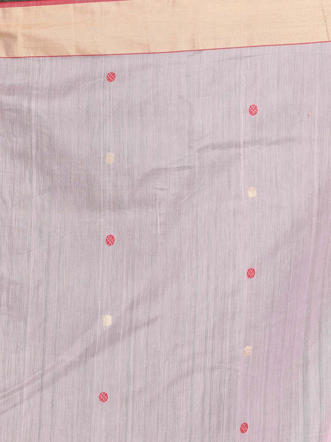 Indethnic Chanderi Handloom Silk Cotton Saree - Saree Detail View