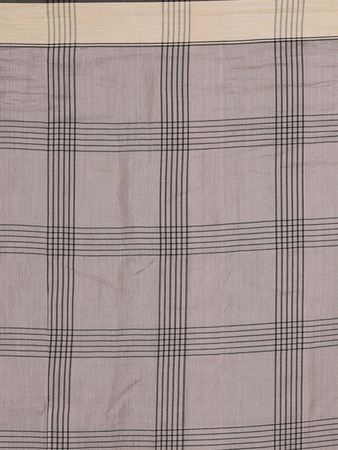 Indethnic Chanderi Handloom Silk Cotton Saree - Saree Detail View