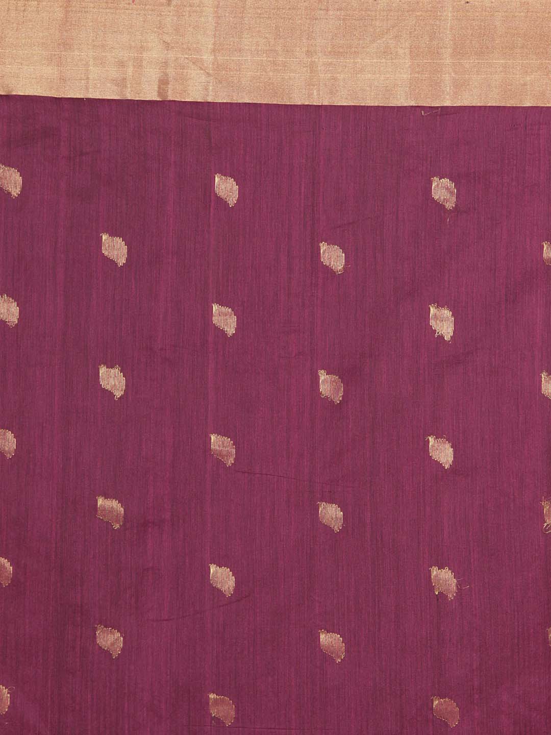 Indethnic Chanderi Handloom Silk Cotton Saree - Saree Detail View