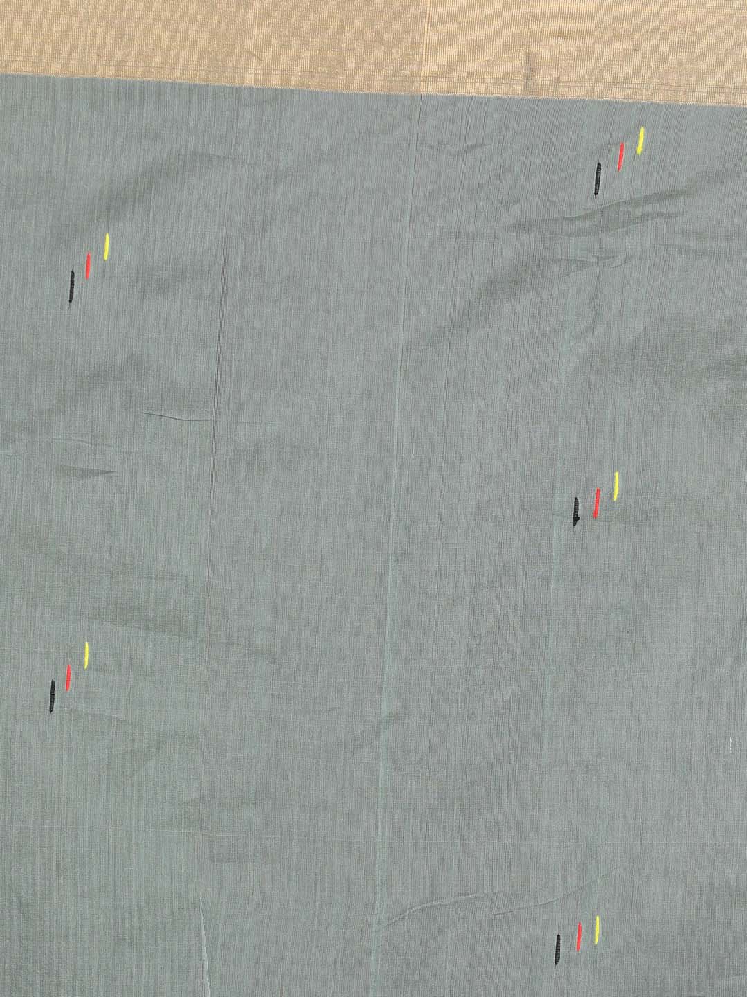 Indethnic Chanderi Handloom Silk Cotton Saree - Saree Detail View