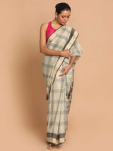 LITTLE CROSSROADS (CHANDERI SILK COTTON SAREE)