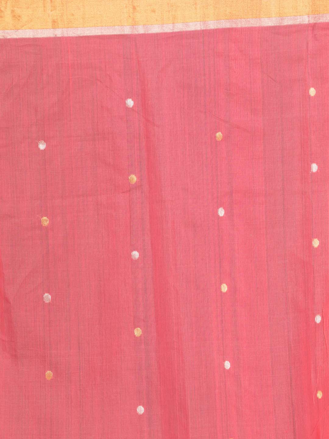 Indethnic Chanderi Handloom Silk Cotton Saree - Saree Detail View