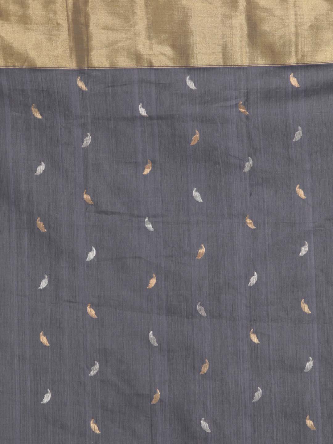 Indethnic Chanderi Handloom Silk Cotton Saree - Saree Detail View