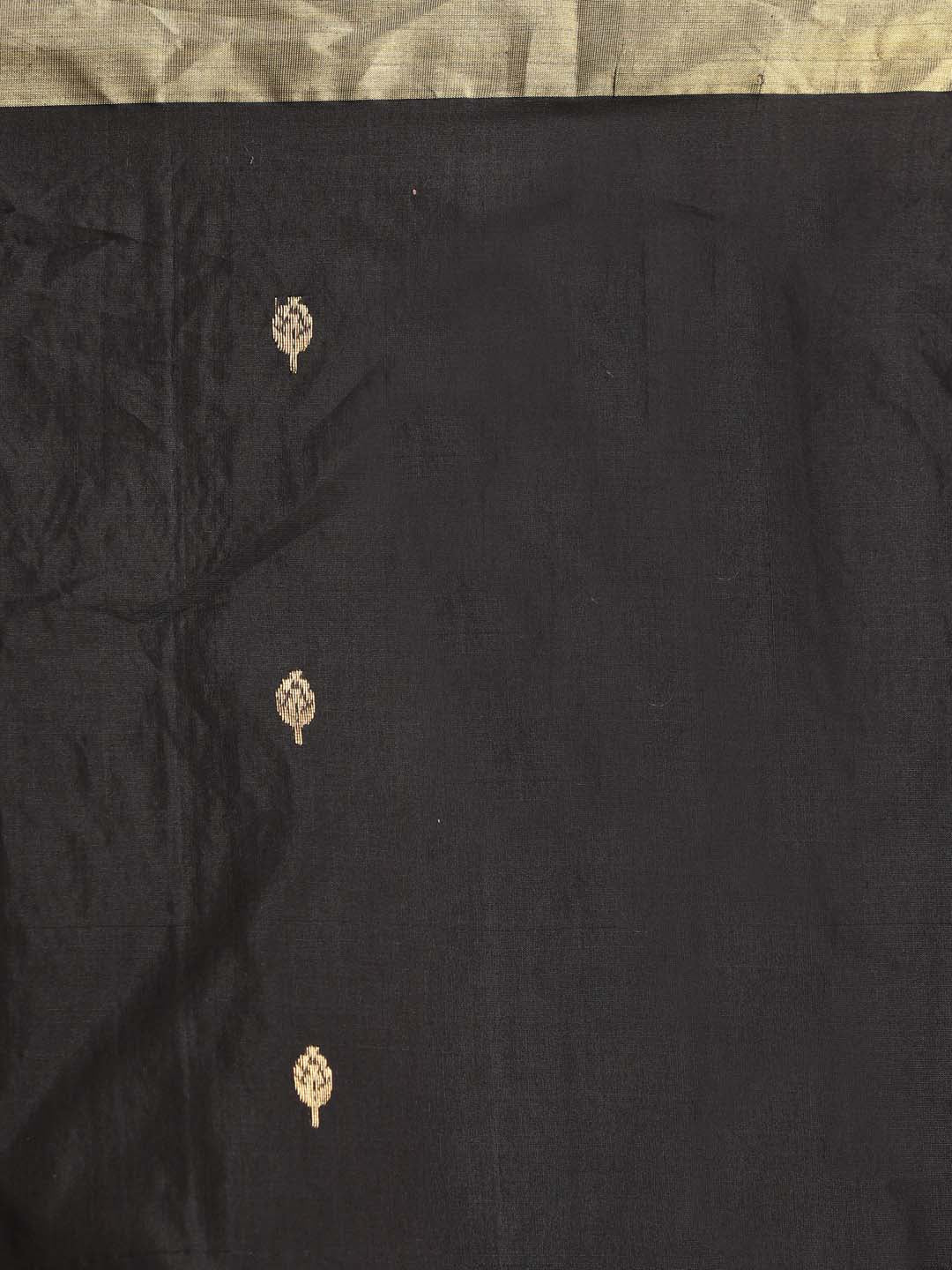 Indethnic Chanderi Handloom Silk Cotton Saree - Saree Detail View