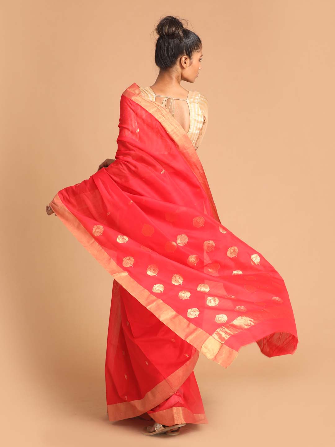 Chanderi Silk cotton saree