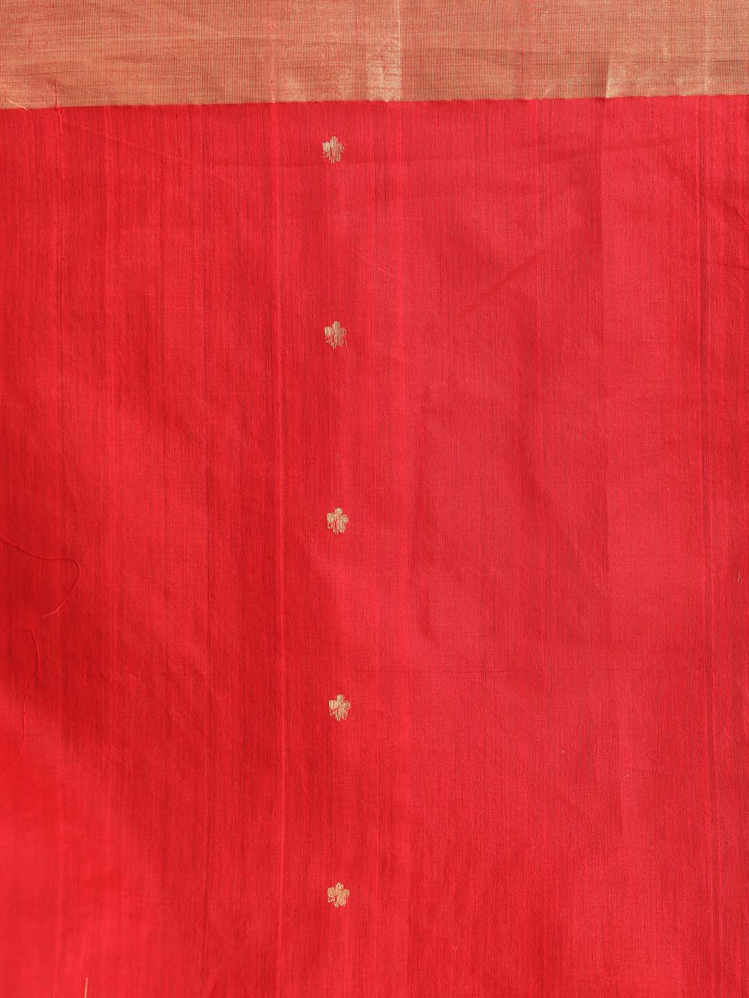 Indethnic Chanderi Handloom Silk Cotton Saree - Saree Detail View